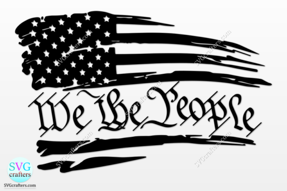 American Flag, 4th of July Graphics for Crafts