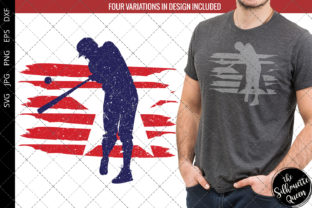Baseball Flag Graphics for Crafts and Branding