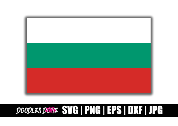 Bulgaria Flag SVG: Graphics for Crafts & Content Publishing