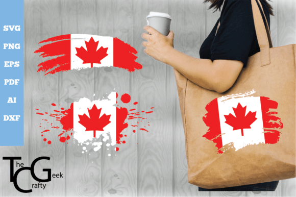 Canada Flag SVG Canada Day Cut File: Graphics & Crafts Asset Review