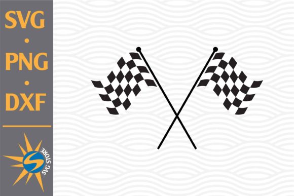 Checkered Flag Graphics for Crafts