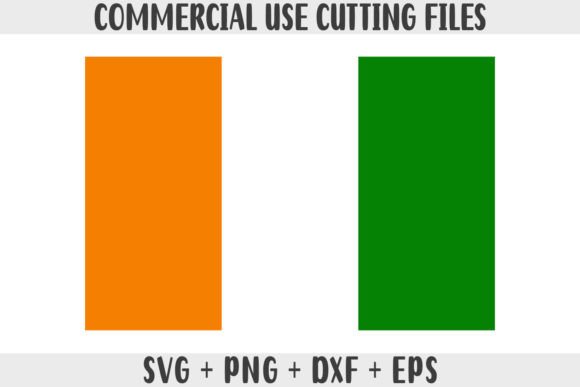 Cote D Ivoire Flag SVG Original Colors: Graphics for Local Crafts & Branding