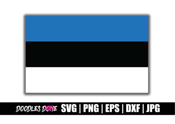 Estonia Flag SVG: Crafts & Graphics for Real Client Projects
