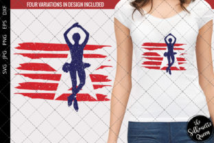 Figure Skating - Female Flag Graphics for Crafts