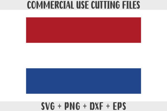 Netherlands Flag SVG Original Colors: Graphics for Crafts