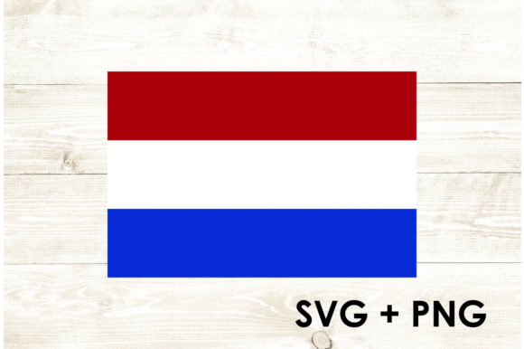 The Netherlands Flag Dutch SVG for Crafts and Graphics